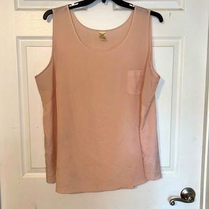 3X (22W-24W) peachy pink Top